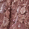 Dusty Pink Organza Lehenga